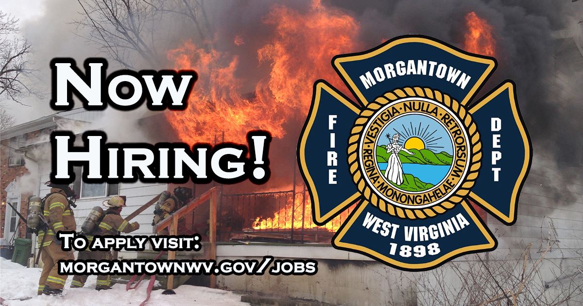 Fire Dept Hiring graphic