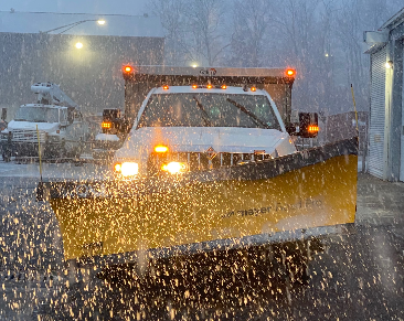A picture of a snow plow.