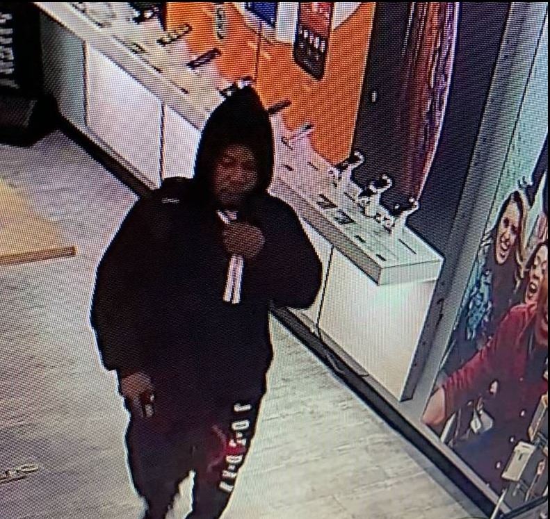 Photo of suspect wanted in connection with a May 21, 2019 armed robbery.