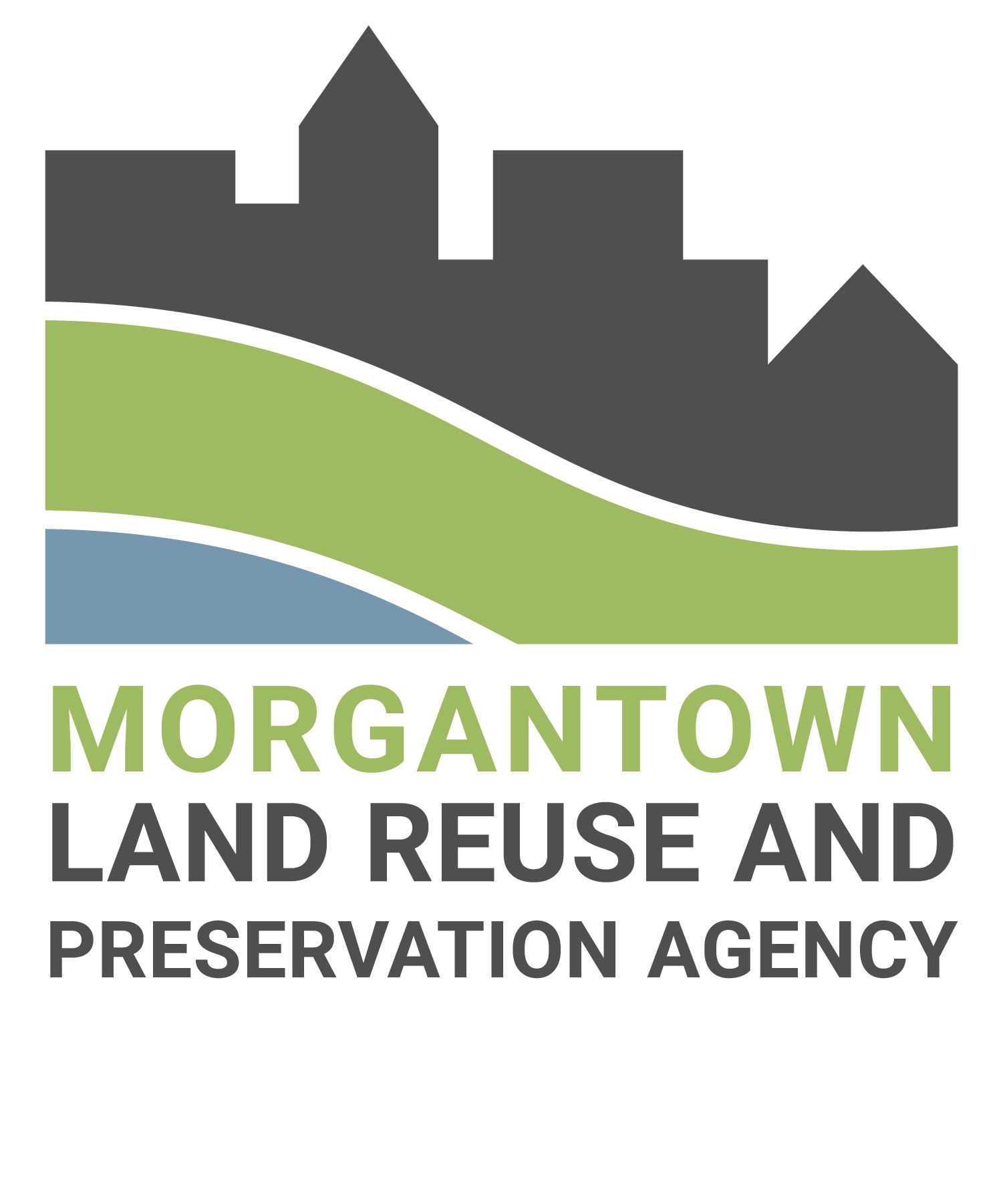 The logo of the Morgantown Land Reuse and Preservation Agency.