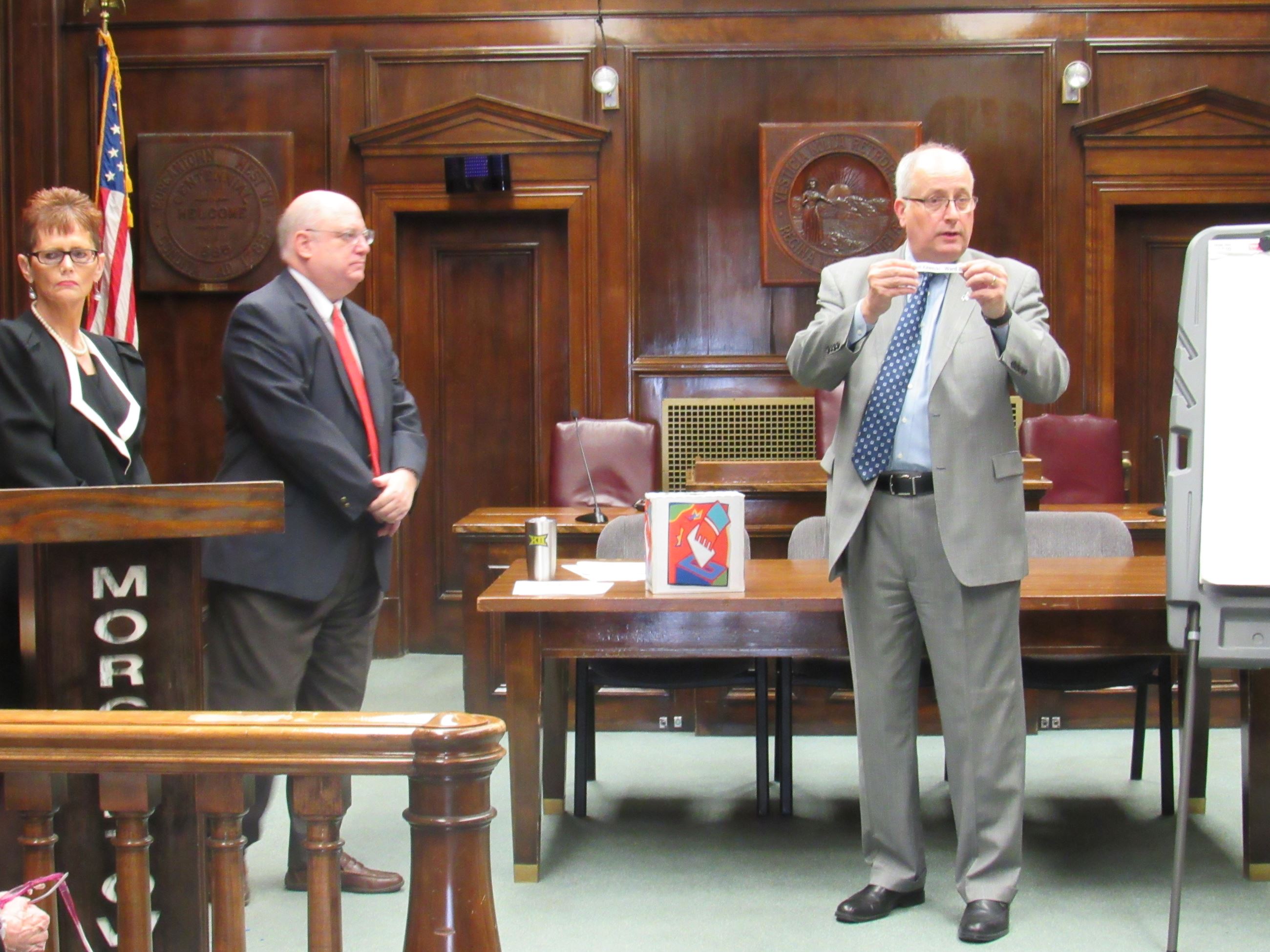 Drawing a Name From the Box