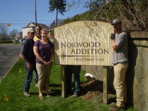 Norwood Addition Sign